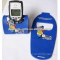 soft pvc rubber mobile phone stander